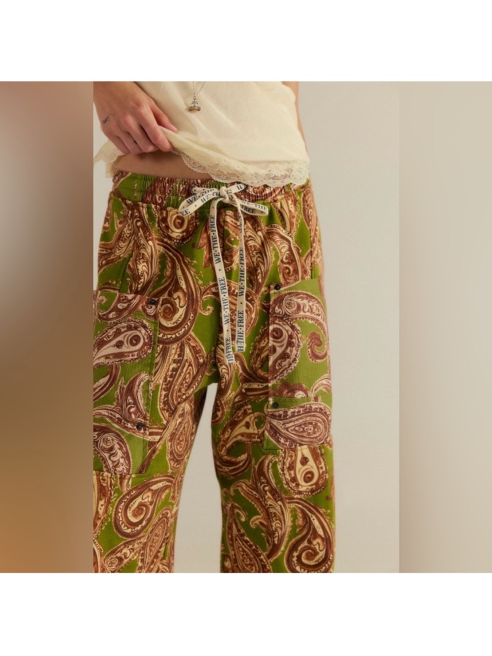 We The Free. Jet Set Knitted Pull on pants.  NWOT - Picture 3 of 4